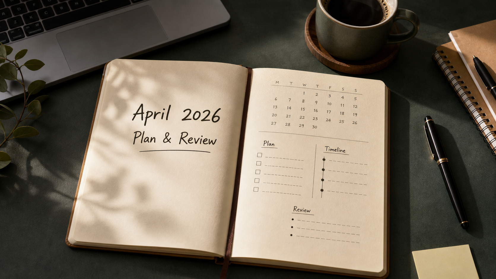 April 2026 Plan & Journal